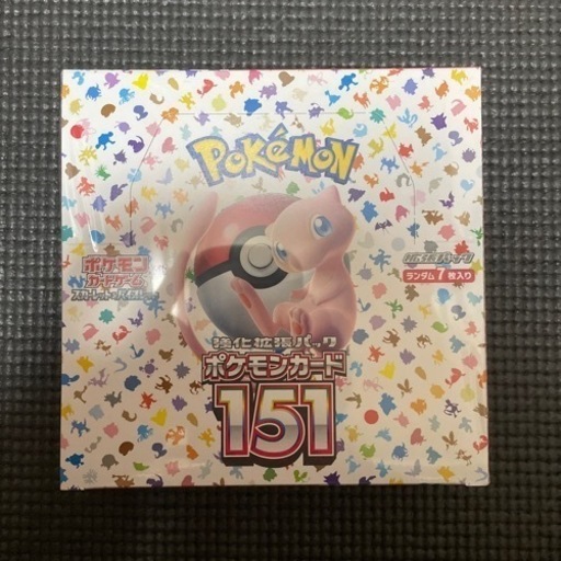 ポケモンカード 151 シュリンク付き未開封BOX