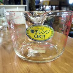 アメリカ製 ヴィンテージ 旧ロゴ PYREX パイレックス 耐熱カップ 1L メジャーカップ 軽量カップ iwaki レトロ 　/HJ-0249 2F南の画像