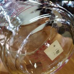 アメリカ製 ヴィンテージ 旧ロゴ PYREX パイレックス 耐熱カップ 1L メジャーカップ 軽量カップ iwaki レトロ 　/HJ-0249 2F南の画像