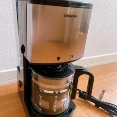 【新品未使用】決まりました＊TOSHIBAコーヒーメーカーの画像