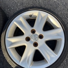 軽流用　トヨタ純正16インチ　165/40R16の画像