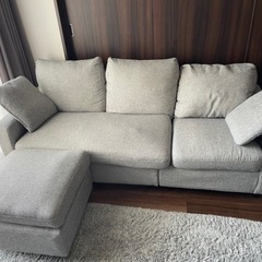 【美品】ニトリ　3人掛けソファー