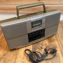 【無料】ラジカセ SONY ZS-D50（ジャンク）