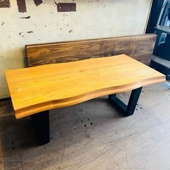 《売約済》【武蔵小山店】　無垢材　ローテーブル　センターテーブル...