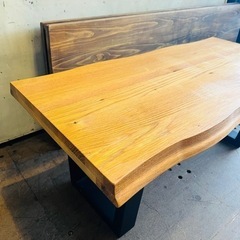 《売約済》【武蔵小山店】　無垢材　ローテーブル　センターテーブル　リビングテーブル　座卓　コーヒーテーブル　ナチュラル　モダン　🚚 運搬無料エリア有 / 品川区 リサイクルショップ ランバールーム 武蔵小山店  ◀︎ 武蔵小山パルム 戸越銀座 隣の画像