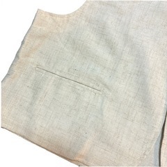 【新品未使用】ベスト　ジレ　チョッキ❤ボタンなし　シンプル　ハンドメイドの画像