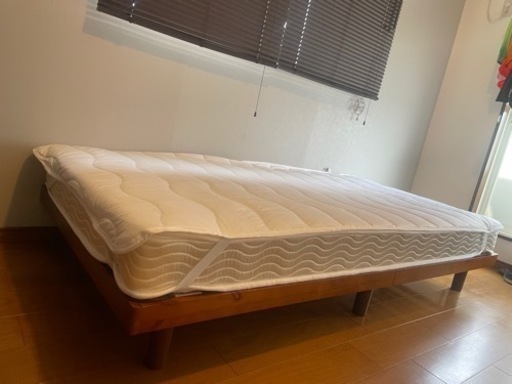 すのこベッド・マットレス・パット(シングル)
