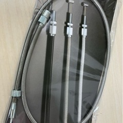 【新品】 ZRX400/1100/1200 スピードメーターケーブル メッシュの画像