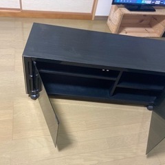 テレビ台ブラックの画像