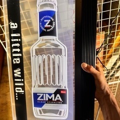 非売品ZIMA看板の画像