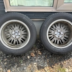 トヨタ　ヴェルファイア30系後期純正17インチタイヤホイールセットの画像