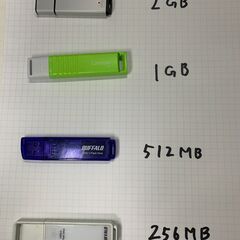 USBメモリ(～2GB)