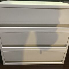 【直接引取】無印良品 ポリプロピレンケース引出式・横ワイド　セット