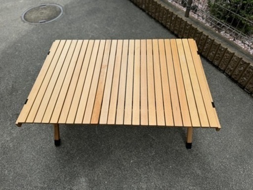 ハイランダー　ロールウッドテーブル　キャンプテーブル　