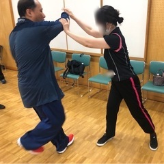 健康と護身術の伝統武術の太極拳　推手もやれます。の画像