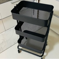 【受付終了】176.IKEA IKEA 棚RÅSKOG ロースコ...