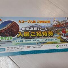 城島高原パーク入場券