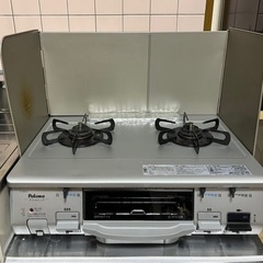 パロマ 二口ガスコンロ 都市ガス