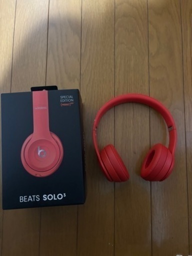 ヘッドフォン Beats solo3 wireless Headphone Red