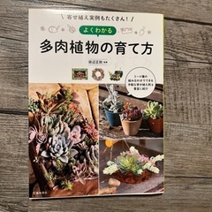 （決まりました）多肉植物の本