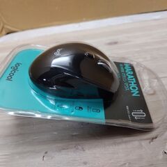 未使用品　パソコンマウス　Logicool SE-M705 マラソンマウス　高速スクロール 電池　USBワイヤレスマウス　無線 Unifying 7ボタンの画像