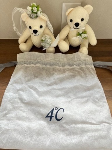 4℃ ぬいぐるみ　結婚式