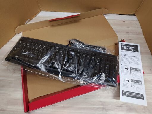 未使用品　USB接続　スタンダードフルキーボード TK-FCM007シリーズ  TK-FCM007BK