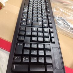 未使用品　USB接続　スタンダードフルキーボード TK-FCM007シリーズ  TK-FCM007BKの画像