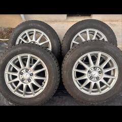 195/65R15  グッドイヤー22年製タイヤホイールセット　バリ溝の画像