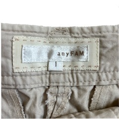 【未使用】anyFAM❤ハーフパンツ　エニィファム　レディースの画像