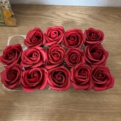 バラのソープフラワー