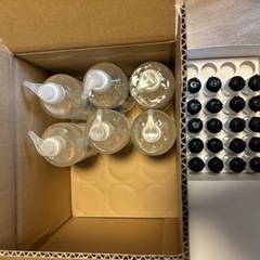 新品未開封アルコールハンドジェルボトル&持ち歩き用セットの画像