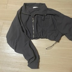 【新品】ショート丈/薄手ブルゾン/M