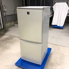 2011年製 シャープ冷凍冷蔵庫「SJ-PD14T-N」137L