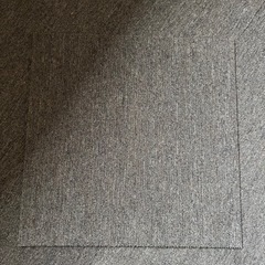 タイルカーペット 50×50 12枚　防炎 ラグ 洗える 防音 ...