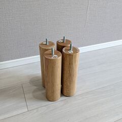 無印良品 脚付マットレス用の木製脚 20cmの画像