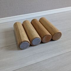 無印良品 脚付マットレス用の木製脚 20cmの画像