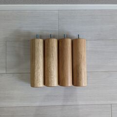 無印良品 脚付マットレス用の木製脚 20cmの画像