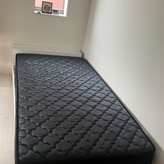 シングルベッド、マットレスの画像