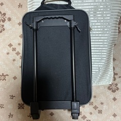キティー柄　軽い2輪キャリー　ネット決済ではありません。　黒の画像