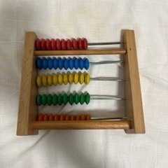 赤ちゃん用そろばん　50玉の画像