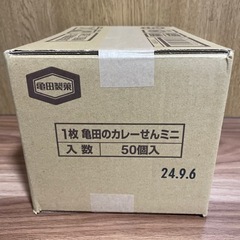 亀田のカレーせんミニの画像