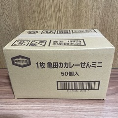 亀田のカレーせんミニ