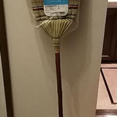 手編み座敷ほうき　長柄