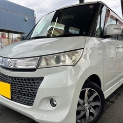 月々9千円〜分割払い可❗️ 車検2年付き！【名義変更代込み】大人気☆スズキ パレットSW☆HDDナビ付き☆走行中DVD見れます☆ETC付き☆電動スライドドア☆ドラレコ☆スマートキー☆フルオートエアコン☆純正アルミ☆そのまま乗って帰れます‼️の画像