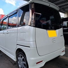 走行10万キロ台☆月々9千円〜分割払い可❗️ 車検2年付き！【名義変更代込み】大人気☆スズキ パレットSW XS☆HDDナビ付き☆走行中DVD観れます☆ETC付き☆電動スライドドア☆ドラレコ☆スマートキー☆フルオートエアコン☆純正アルミ☆事故修復歴無し☆そのまま乗って帰れます‼️の画像