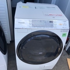 NO 295 ?福岡市内配送設置無料✨? 2018年式 NA-VX3800L-W ドラム式洗濯乾燥機 VXシリーズ クリスタルホワイト [洗濯10.0kg /乾燥6.0kg /ヒートポンプ乾燥 /左開き] 