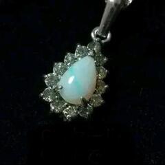 激レア❗️遊色ギラギラ❗️天然石オパールネックレスの画像