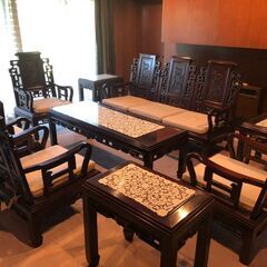 唐木家具の茶箪笥（飾り棚・違い棚）買取　名古屋近郊　愛知県 - リサイクルショップ