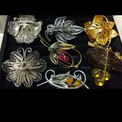 断捨離❗️激レア❗️豪華❗️天然石系ブローチまとめ売りの画像